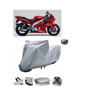 Yamaha YZF 600 R Thundercat  Su Geçirmez Motosiklet Brandası ARKA ÇANTA UYUMLU