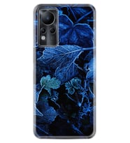 INFINIX Note 11 Pro Note 10 Hot 9 Play Kılıf Desemli Silikon Blue Foid 1628