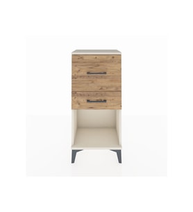 Arges Komodin 2 Çekmeceli 44x30x96 Aytaşı-Çam