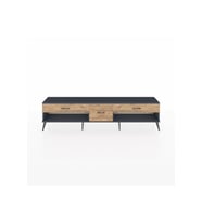Arges TV Ünitesi 3 Çekmeceli  220x30x51 Antrasit-Aytaşı/Çam