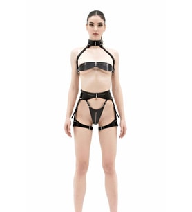 Mulvxbrf Brf02 Şık Deri  Harness Takım -  Brf1373 (Mulvix)
