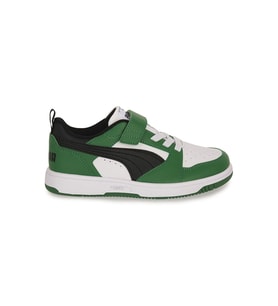 Puma Rebound V6 Lo Ac Çocuk Spor Ayakkabı (Beyaz)