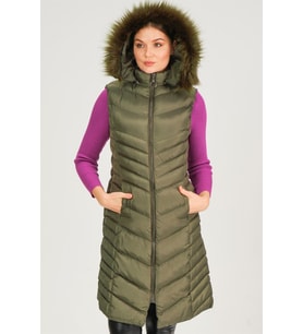 Z6725 DEWBERRY BAYAN YELEK-HAKİ