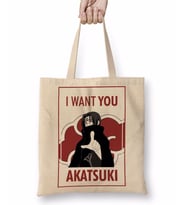 Recruta Akatsuki Naruto Bez Çanta Uzun Saplı
