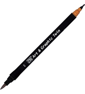 Zig Art & Graphic Twin Marker Çizim Kalemi 73 Burnt Sienna 