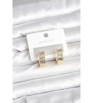 Pirinç Gold Renk Halka Kadın Küpe - TJ-BKP11381