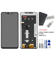 Tkgz - Xiaomi Redmi NOTE 6 PRO Uyumlu Lcd Ekran Dokunmatik -A- Kalite + B-7000 + TAMİR SETİ