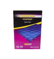 Karbon Kağıdı Monopol Karbon Kağıdı Mavi Renk 20 Adet