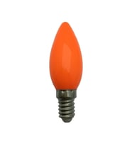 hagiki (5 Adet) LED 1 WATT TURUNCU E 14 DUY GECE LAMBASI AMPULÜ 50/60 Hz. 220 volt (5 Adet)