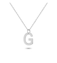 Glorria Gümüş G Harfi Kolye (Çok Renkli)
