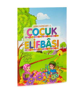 Neşeli Elifbâ Seti 1 Çocuk Elifbâsı Dini Eğitici Kitap