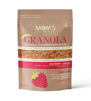 Mom's Natural Foods Çilek+Chia Granola 280 g e