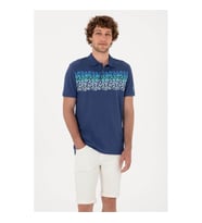 U.S. Polo Assn. Karc Lacivert Erkek Polo Yaka T-shirt 2104441
