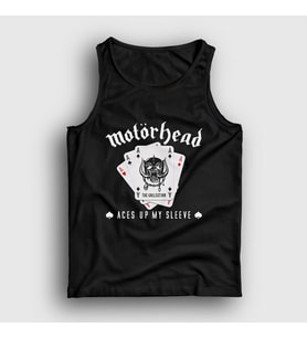 Presmono Unisex Siyah Aces Motörhead Atlet 68282tt