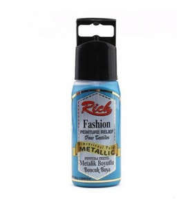 Rich Boyutlu Boncuk Boya 60 ml. 920 METALİK TURKUAZ 