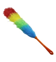 RENKLİ NAYLON KILLI  TOZ ALMA PÜSKÜLÜ  PÜSKÜL=43.5 CM + RENKLİ KALIN PLASTİK SAP=18.5CM = 62CM BRKT-910231