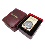 Ardeur® Noctis Gold Saatli Kişiye Özel İsimli Çakmak Hediyelik Kutusunda