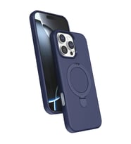 iPhone 16 Pro Regal Magsafe Standlı Kapak - Lacivert