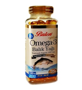 Omega 3 Balık Yağı Yumuşak Kapsül 1380 Mg* 200