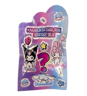 Kuromi Karanlıkta Parlayan Sürpriz Silgi Lisanslı Orjinal