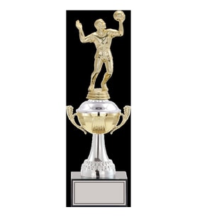 ODAK KUPA - Figürlü Kupalar - Voleybol Erkek Figürlü Kupalar FG-046 B - 33 cm
