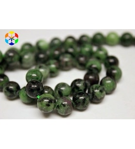 Rubizoit (Rubyzoisit) Taşı YARIM Dizi 8mm (18cm uzunluğundadır)