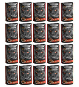Pro Choice Somon Etli Sekersiz Tahilsiz Ezme Yetiskin Kedi Konservesi 400gr*20 A