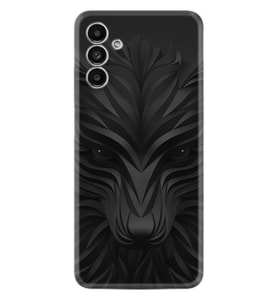 Samsung A23 A31 A32 A50 A51 A52 A53 A70 Kılıf Desenli Silikon Black Fox 1325