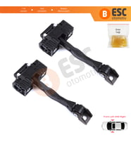 BMW X5 X6 F15 F85 F16 F86 2013-2018 51217290595 İçin 2 EA Ön Sağ ve Sol Kapı Gergi Yayı