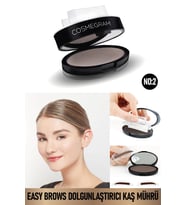 Cosmegram Easy Brows Kaş Mührü- Kaş Dolgunlaştırıcı No:2 Açık Kahverengi NO:2
