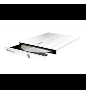 Asus Sdrw-08d2s-u Lite, Usb 2.0, External, Beyaz, Slim, Optik Okuyucu/yazıcı