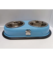 Netx DDBXP(M) 1Pt Pati Desenli İkili Mama Kabı Tas çapı : 13,5 cm