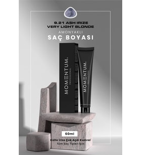 Momentum Kozmetik Saç Boyası Ash Irize Very Light Blonde 9.21 60 ml