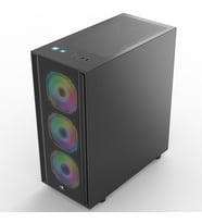 POWERBOOST X-12B 4-ARGB Fanlı Gaming Mid-Tower PC Kasası