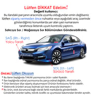 Toyota Corolla Paçalık (Takım) 2014-2018