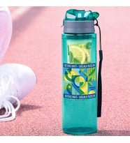 BK Gift Detoks Tasarımlı Süzgeç Hazneli Suluk 800 ml -2, BPA İçermeyen Detoks Matara