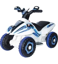 UJ Toys 6V Akülü ATV SAFARİ BEYAZ POLİS (Standart)