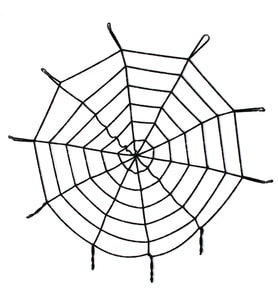 Halloween Cadılar Bayramı Örümcek Ağ Dekor Siyah 1.5 Metre (5047)