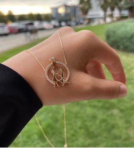 ÇGK KUYUMCULUK TEKTAŞ EVLENME TEKLİFİ ALTIN KOLYE