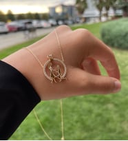 ÇGK KUYUMCULUK TEKTAŞ EVLENME TEKLİFİ ALTIN KOLYE