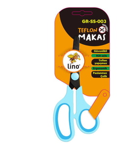 Lino Teflon Makas - Yapışmaz Blisterli