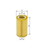 Yağ Filtresi Mercedes W203-w204-w211-w164-jeep Grand Cherokee 3.0 06-10 Chrysler 300bos-f026407008 0