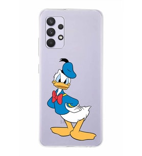 Samsung Galaxy A13  Kapak Donald Duck Tasarımlı Şeffaf Silikon Kılıf