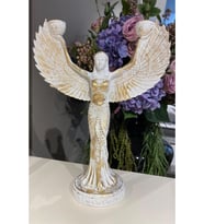 Şamdan Melek Kleopatra Beyaz Gold