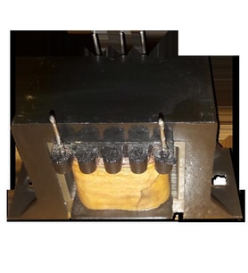 Açık Tip Sarım Trafo 2W 1x5V - 4cm x 4cm x 2cm