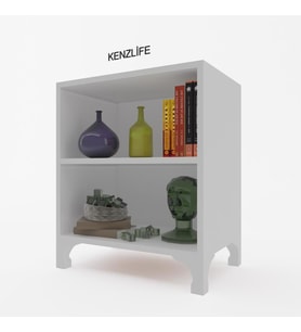 Kenzlife kitaplık tuğçe 048*040*020 byz ayaklı mutfak dolabı banyo ofis ayakkabılık kiler