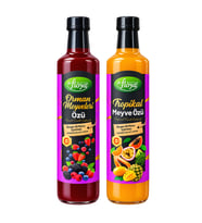 Dr. Floya Meyve Özü 650 gr Tropikal ve Orman Meyveleri 2 li Set