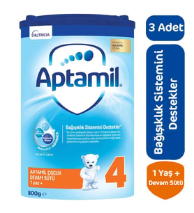 Aptamil Devam Sütü 4 Numara 800 gr 3 lü Paket