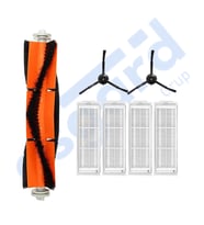 Xiaomi Mop 2 Pro (MJST1SHW) -Mop 2 Lite Uyumlu 1 Ana Fırça 2 Yan Fırça 4 Filtre PKT-iasgf0000400