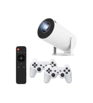 Northcity Taşınabilir Projeksiyon ve Video Oyun Konsolu: 8GB Hafıza, Android 11, 10.000 Oyun